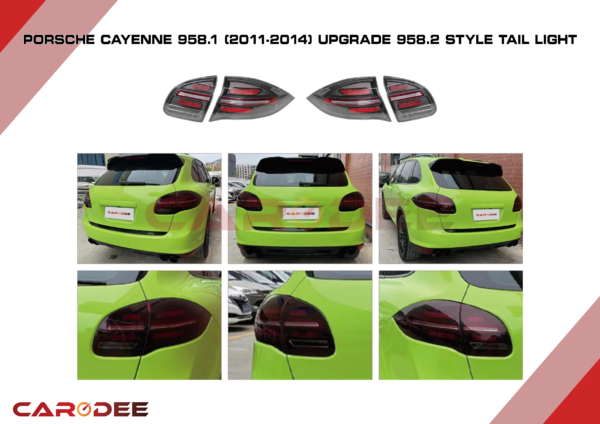 Cayenne 2014 Up 16 Taillight