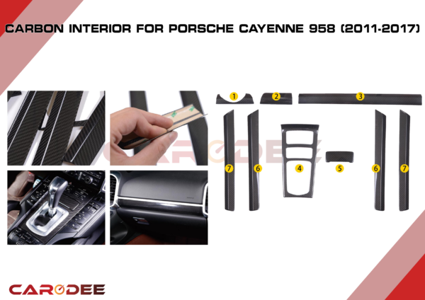 Cayenne 958 Carbon Interior