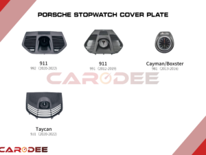 Porsche Stopwatch Cover Plate 1