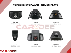 Porsche Stopwatch Cover Plate